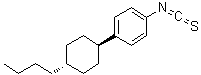 4-(反式-4'-正丁基环己基)苯异硫氰酸酯分子结构 (CAS 92444-13-8)