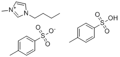 3-Butyl-1-methyl-1H-imidazol-3-ium di4-methylbenzenesulfonate molecular structure (CAS 925230-47-3)