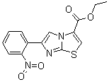 6-(2-硝基苯基)咪唑并[2,1-b]噻唑-3-羧酸乙酯分子结构 (CAS 925437-84-9)