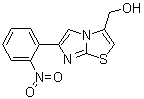 6-(2-Nitrophenyl)imidazo[2,1-b]thiazole-3-methanol molecular structure (CAS 925437-85-0)