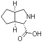结构式 CAS# 926276-11-1, (1S,3aR,6aS)-八氢环戊二烯并[c]吡咯-1-羧酸