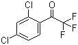 结构式 CAS# 92736-81-7, 2',4'-二氯-2,2,2-三氟苯乙酮