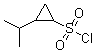 2-(1-Methylethyl)cyclopropanesulfonyl chloride molecular structure (CAS 927636-25-7)
