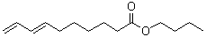 7,9-癸二烯酸丁酯分子结构 (CAS 927636-54-2)