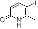 5-Iodo-6-methyl-2(1H)-pyridinone molecular structure (CAS 927870-76-6)
