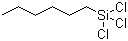 structure of CAS# 928-65-4, Trichlorohexylsilane;n-Hexyltrichlorosilane