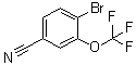 4-Bromo-3-(trifluoromethoxy)benzonitrile molecular structure (CAS 928136-78-1)
