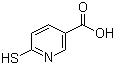 structure of CAS# 92823-43-3, 6-Mercaptonicotinic acid;6-Mercaptopyridine-3-carboxylic acid