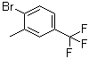 1-Bromo-2-methyl-4-(trifluoromethyl)benzene molecular structure (CAS 929000-62-4)