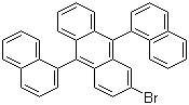 2-Bromo-9,10-di-1-naphthalenylanthracene molecular structure (CAS 929031-39-0)