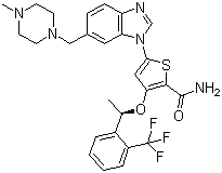 GSK-461364 molecular structure (CAS 929095-18-1)