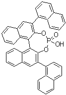 (11bS)-4-羟基-2,6-二-1-萘基-二萘并[2,1-d:1',2'-f][1,3,2]二氧杂磷杂卓 4-氧化物分子结构 (CAS 929097-93-8)