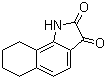 6,7,8,9-Tetrahydro-1H-benzo[g]indole-2,3-dione molecular structure (CAS 92952-46-0)