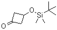 3-[(tert-Butyldimethylsilyl)oxy]cyclobutanone molecular structure (CAS 929913-18-8)