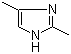结构式 CAS# 930-62-1, 2,4-二甲基咪唑