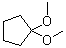 Cyclopentanone dimethyl acetal molecular structure (CAS 931-94-2)