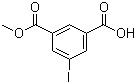 结构式 CAS# 93116-99-5, 5-碘间苯二甲酸单甲酯