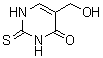 结构式 CAS# 93185-31-0, 2,3-二氢-5-(羟基甲基)-2-硫代-4(1H)-嘧啶酮
