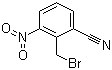 2-(Bromomethyl)-3-nitrobenzonitrile molecular structure (CAS 93213-75-3)
