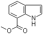 Methyl 1H-indole-7-carboxylate molecular structure (CAS 93247-78-0)