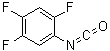 2,4,5-Trifluorophenyl isocyanate molecular structure (CAS 932710-67-3)