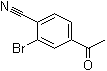 4-Acetyl-2-bromobenzonitrile molecular structure (CAS 93273-63-3)