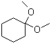 1,1-二甲氧基环己烷分子结构 (CAS 933-40-4)
