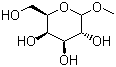 甲基 D-吡喃半乳糖苷分子结构 (CAS 93302-26-2)