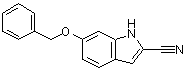 6-(Phenylmethoxy)-1H-indole-2-carbonitrile molecular structure (CAS 933474-36-3)