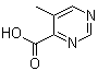 structure of CAS# 933683-35-3, 5-Methyl-4-pyrimidinecarboxylic acid