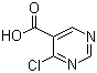 4-Chloropyrimidine-5-carboxylic acid molecular structure (CAS 933686-33-0)