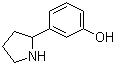 3-(Pyrrolidin-2-yl)phenol molecular structure (CAS 933733-36-9)