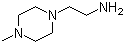 4-Methyl-1-piperazineethanamine molecular structure (CAS 934-98-5)