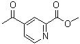 structure of CAS# 934016-09-8, Methyl 4-acetylpyridine-2-carboxylate