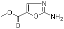 structure of CAS# 934236-40-5, Methyl 2-aminooxazole-5-carboxylate;Methyl 2-amino-1,3-oxazole-5-carboxylate