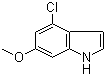 structure of CAS# 93490-31-4, 4-Chloro-6-methoxyindole