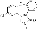 2,3-Dihydro-1-oxoasenapine molecular structure (CAS 934996-79-9)