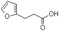 3-(2-呋喃基)丙酸分子结构 (CAS 935-13-7)