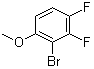 2-溴-3,4-二氟苯甲醚分子结构 (CAS 935285-66-8)