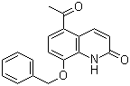 5-乙酰基-8-苄氧基-1H-喹啉-2-酮分子结构 (CAS 93609-84-8)