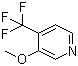 3-Methoxy-4-(trifluoromethyl)pyridine molecular structure (CAS 936841-72-4)