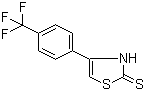 4-[4-(Trifluoromethyl)phenyl]thiazole-2-thiol molecular structure (CAS 936850-88-3)