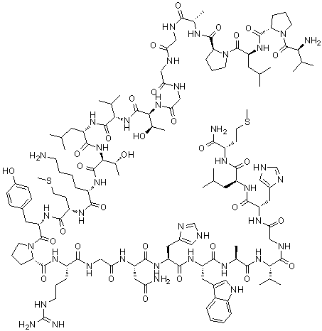 结构式 CAS# 93755-85-2, 人类促胃泌素释放肽