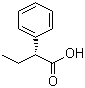 (R)-(-)-2-苯基丁酸分子结构 (CAS 938-79-4)