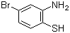 2-Amino-4-bromothiophenol molecular structure (CAS 93933-49-4)