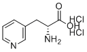 (R)-2-Amino-3-(pyridin-3-yl)propanoic acid dihydrochloride molecular structure (CAS 93960-21-5)