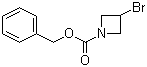 结构式 CAS# 939759-25-8, 3-溴-1-氮杂环丁烷甲酸苄酯