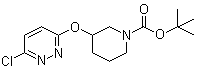 3-[(6-氯-3-哒嗪基)氧基]-1-哌啶甲酸叔丁酯分子结构 (CAS 939986-59-1)