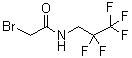 2-溴-N-(2,2,3,3,3-五氟丙基)乙酰胺分子结构 (CAS 939994-52-2)