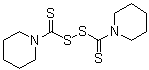 structure of CAS# 94-37-1, Bis(piperidinothiocarbonyl) disulfide;N,N'-Pentamethylenethiuram disulfide; NSC 527035; NSC 527055; Robac PTD